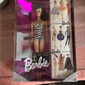 Barbie 35th Anniversary Doll in Striking Black and White